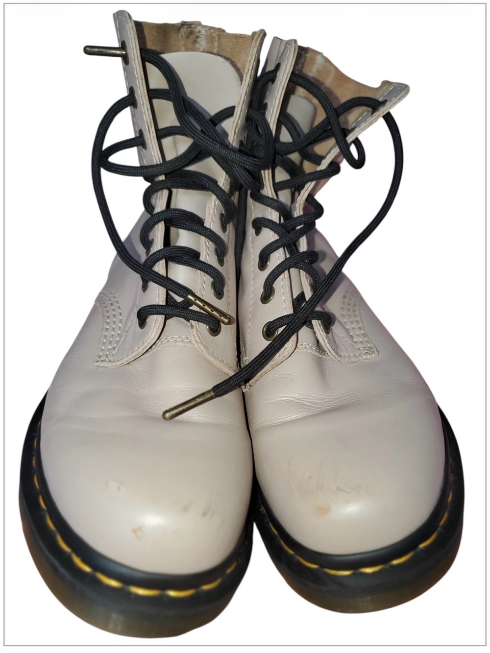 Taupe Doc Marten Pascal Boots Size US 9